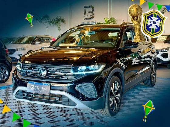 VOLKSWAGEN T-CROSS 1.0 200 TSI TOTAL FLEX AUTOMÁTICO